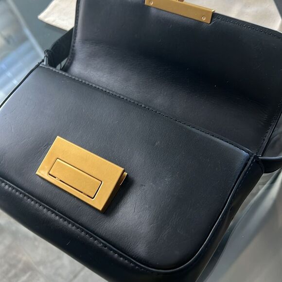 Loeffler Randall x Revolve Stefania Baguette Bag, Black, NWT - Picture 12 of 14